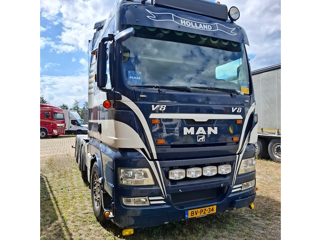 Vrachtwagen, man, tgx 41.680 8x4/4, 2009 - afbeelding 23 van  39