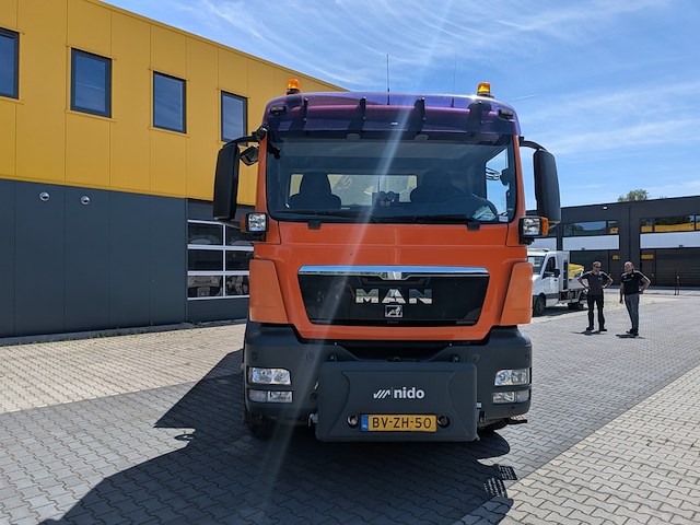 Vrachtwagen met autolaadkraan en kipperbak, man, tgs 18.320 4x4h bl - afbeelding 32 van  50