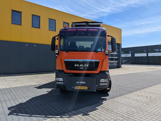 Vrachtwagen met autolaadkraan en kipperbak, man, tgs 18.320 4x4h bl - afbeelding 23 van  50