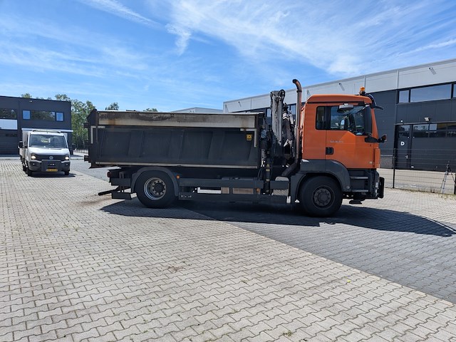 Vrachtwagen met autolaadkraan en kipperbak, man, tgs 18.320 4x4h bl - afbeelding 35 van  50