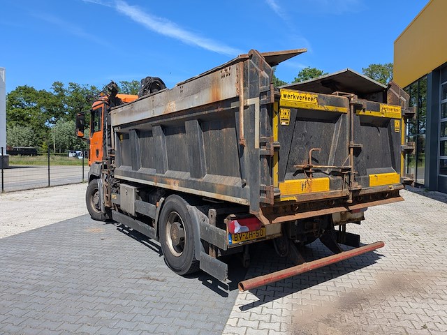 Vrachtwagen met autolaadkraan en kipperbak, man, tgs 18.320 4x4h bl - afbeelding 38 van  50