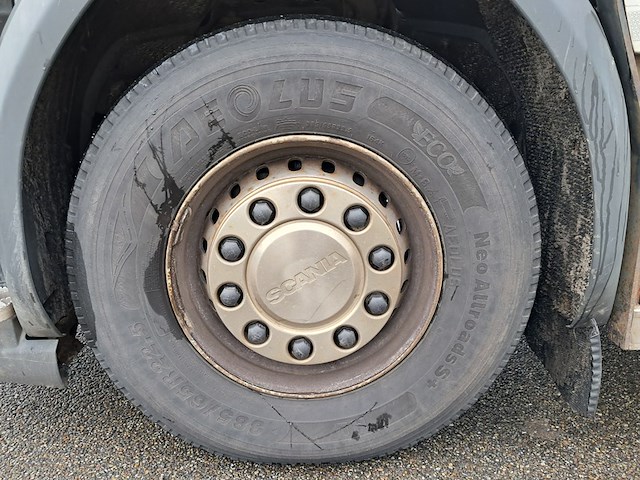 Vrachtwagen met haakarmsysteem, scania, n341, 2015, incl. gedemonteerde kraan, hyvalift 25.60 sk - afbeelding 3 van  60