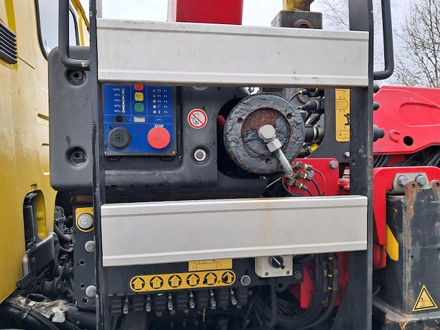 Vrachtwagen met haakarmsysteem, scania, n341, 2015, incl. gedemonteerde kraan, hyvalift 25.60 sk - afbeelding 4 van  60