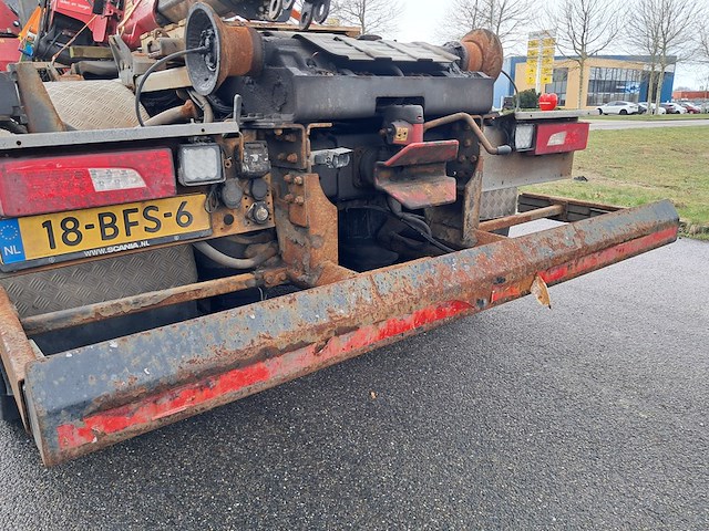 Vrachtwagen met haakarmsysteem, scania, n341, 2015, incl. gedemonteerde kraan, hyvalift 25.60 sk - afbeelding 21 van  60