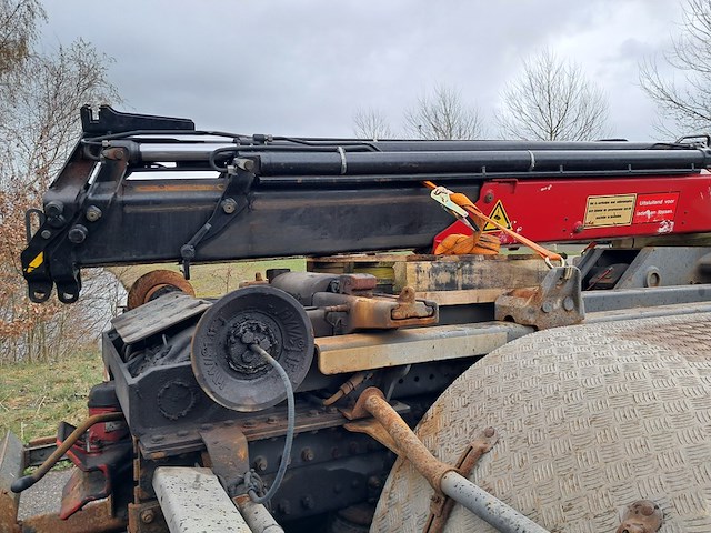 Vrachtwagen met haakarmsysteem, scania, n341, 2015, incl. gedemonteerde kraan, hyvalift 25.60 sk - afbeelding 22 van  60