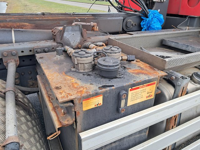 Vrachtwagen met haakarmsysteem, scania, n341, 2015, incl. gedemonteerde kraan, hyvalift 25.60 sk - afbeelding 27 van  60