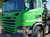 Vrachtwagen, scania, 8x2, g410 met laadkraan hiab xs 288 hipro en haakarm, 2015 - afbeelding 5 van  56
