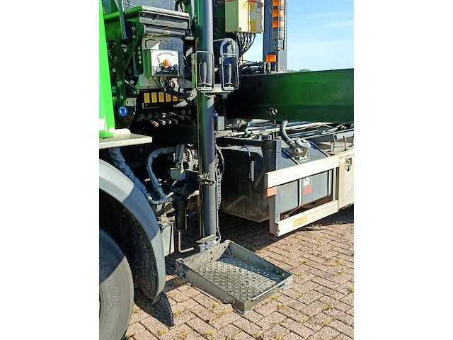 Vrachtwagen, scania, 8x2, g410 met laadkraan hiab xs 288 hipro en haakarm, 2015 - afbeelding 25 van  56