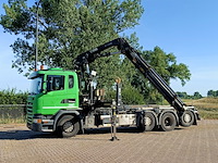 Vrachtwagen, scania, 8x2, g410 met laadkraan hiab xs 288 hipro en haakarm, 2015 - afbeelding 23 van  56