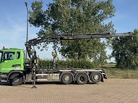 Vrachtwagen, scania, 8x2, g410 met laadkraan hiab xs 288 hipro en haakarm, 2015 - afbeelding 48 van  56