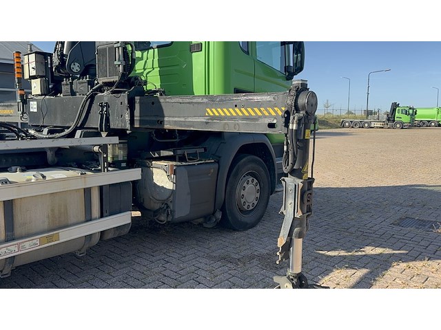 Vrachtwagen, scania, 8x2, g410 met laadkraan hiab xs 288 hipro en haakarm, 2015 - afbeelding 51 van  56