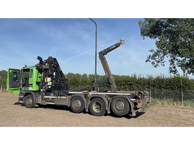 Vrachtwagen, scania, 8x2, g410 met laadkraan hiab xs 288 hipro en haakarm, 2015 - afbeelding 52 van  56