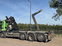 Vrachtwagen, scania, 8x2, g410 met laadkraan hiab xs 288 hipro en haakarm, 2015 - afbeelding 52 van  56
