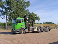 Vrachtwagen, scania, 8x2, g440 met laadkraan hiab xs 288 hipro en haakarm, 2013 - afbeelding 12 van  46