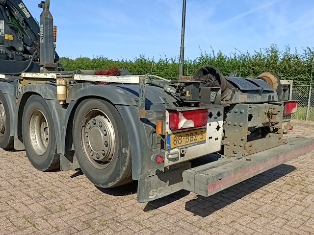 Vrachtwagen, scania, 8x2, g440 met laadkraan hiab xs 288 hipro en haakarm, 2013 - afbeelding 32 van  46