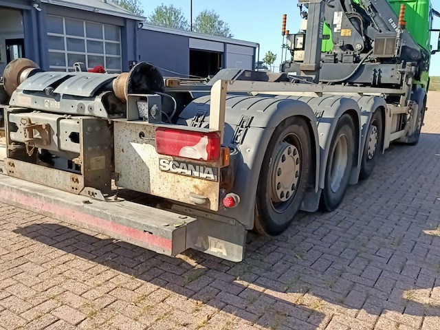 Vrachtwagen, scania, 8x2, g440 met laadkraan hiab xs 288 hipro en haakarm, 2013 - afbeelding 35 van  46