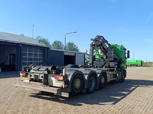 Vrachtwagen, scania, 8x2, g440 met laadkraan hiab xs 288 hipro en haakarm, 2013 - afbeelding 42 van  46