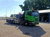 Vrachtwagen, scania, 8x2, g440 met laadkraan hiab xs 288 hipro en haakarm, 2013 - afbeelding 44 van  46