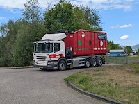 Vrachtwagen, scania, p 360 b 8x2*6, 2011, met autolaadkraan, hiab 288 ep-3 hipro - afbeelding 1 van  47