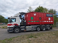 Vrachtwagen, scania, p 360 b 8x2*6, 2011, met autolaadkraan, hiab 288 ep-3 hipro - afbeelding 12 van  47
