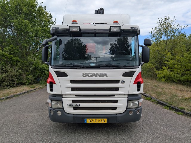 Vrachtwagen, scania, p 360 b 8x2*6, 2011, met autolaadkraan, hiab 288 ep-3 hipro - afbeelding 46 van  47