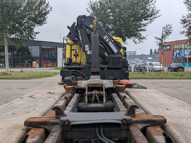 Vrachtwagen, scania, p 380 b 8x4*4, 2008, met autolaadkraan, hiab en haakarmsysteem, multilift - afbeelding 11 van  41