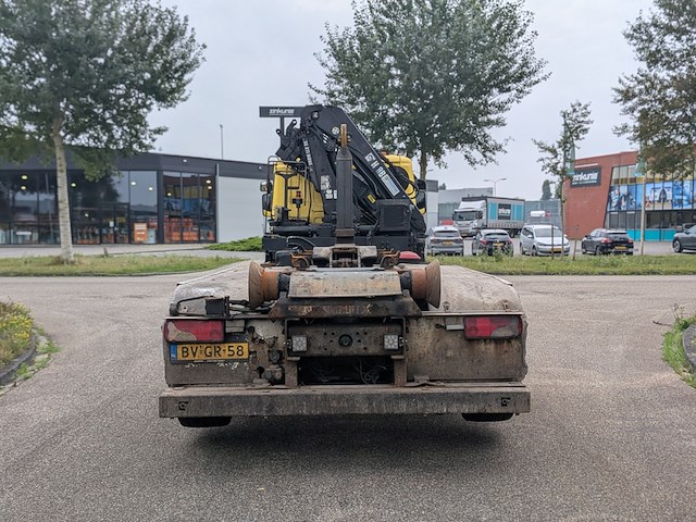Vrachtwagen, scania, p 380 b 8x4*4, 2008, met autolaadkraan, hiab en haakarmsysteem, multilift - afbeelding 34 van  41