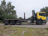 Vrachtwagen, scania, p 380 b 8x4*4, 2008, met autolaadkraan, hiab en haakarmsysteem, multilift - afbeelding 38 van  41