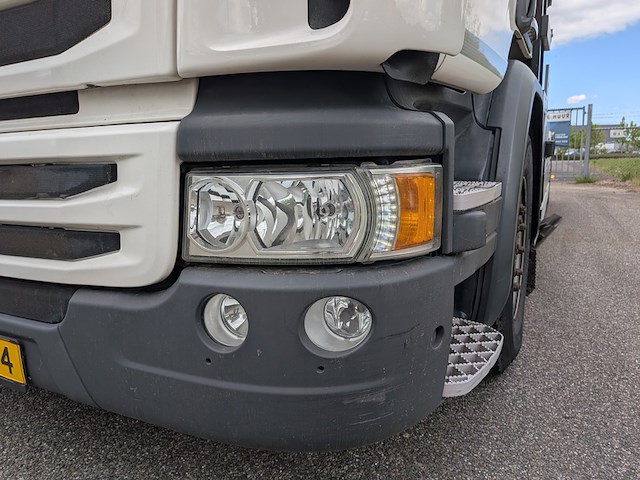 Vrachtwagen, scania, p340, 2014, met autolaadkraan, palfinger pk 26002 eh en containersysteem, vdl s-21-5900 - afbeelding 2 van  57