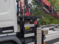 Vrachtwagen, scania, p340, 2014, met autolaadkraan, palfinger pk 26002 eh en containersysteem, vdl s-21-5900 - afbeelding 5 van  57