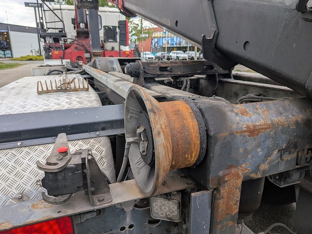 Vrachtwagen, scania, p340, 2014, met autolaadkraan, palfinger pk 26002 eh en containersysteem, vdl s-21-5900 - afbeelding 19 van  57