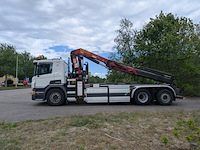 Vrachtwagen, scania, p340, 2014, met autolaadkraan, palfinger pk 26002 eh en containersysteem, vdl s-21-5900 - afbeelding 12 van  57