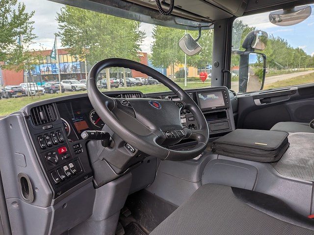Vrachtwagen, scania, p340, 2014, met autolaadkraan, palfinger pk 26002 eh en containersysteem, vdl s-21-5900 - afbeelding 36 van  57
