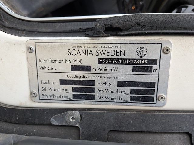 Vrachtwagen, scania, p340, 2014, met autolaadkraan, palfinger pk 26002 eh en containersysteem, vdl s-21-5900 - afbeelding 52 van  57