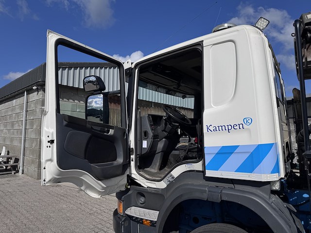 Vrachtwagen, scania, p360 4x4 met palfinger m1202 kraan en 3-zijdig kipsysteem, 2013 - afbeelding 4 van  47