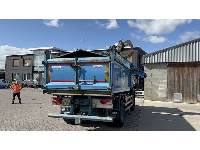 Vrachtwagen, scania, p360 4x4 met palfinger m1202 kraan en 3-zijdig kipsysteem, 2013 - afbeelding 6 van  47