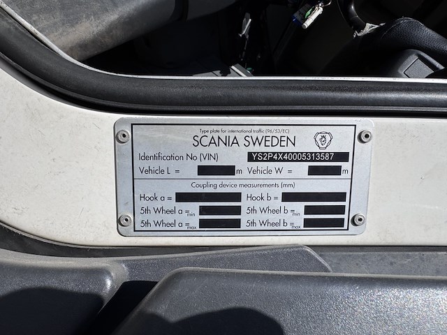Vrachtwagen, scania, p360 4x4 met palfinger m1202 kraan en 3-zijdig kipsysteem, 2013 - afbeelding 18 van  47