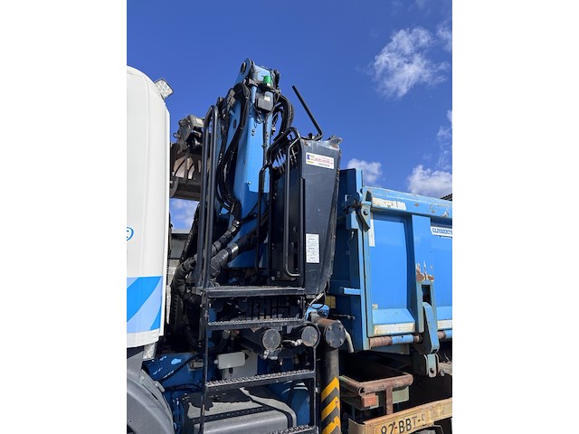Vrachtwagen, scania, p360 4x4 met palfinger m1202 kraan en 3-zijdig kipsysteem, 2013 - afbeelding 37 van  47
