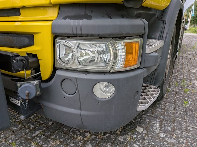 Vrachtwagen, scania, p450, 2017, met autolaadkraan, hmf 2120 en haakarmsysteem, hyva - afbeelding 2 van  39