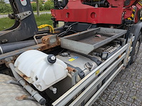 Vrachtwagen, scania, p450, 2017, met autolaadkraan, hmf 2120 en haakarmsysteem, hyva - afbeelding 9 van  39