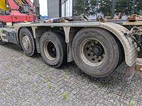 Vrachtwagen, scania, p450, 2017, met autolaadkraan, hmf 2120 en haakarmsysteem, hyva - afbeelding 15 van  39