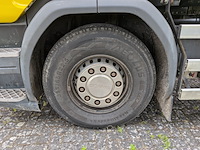 Vrachtwagen, scania, p450, 2017, met autolaadkraan, hmf 2120 en haakarmsysteem, hyva - afbeelding 16 van  39