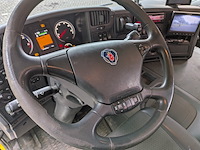 Vrachtwagen, scania, p450, 2017, met autolaadkraan, hmf 2120 en haakarmsysteem, hyva - afbeelding 19 van  39