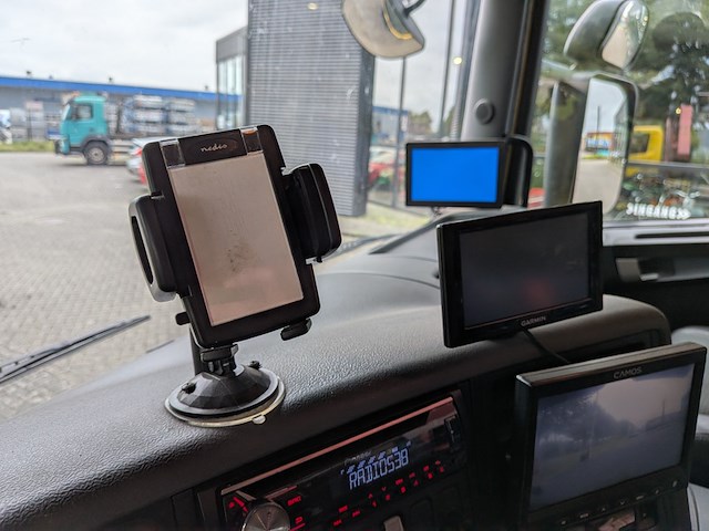 Vrachtwagen, scania, p450, 2017, met autolaadkraan, hmf 2120 en haakarmsysteem, hyva - afbeelding 25 van  39