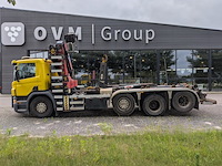 Vrachtwagen, scania, p450, 2017, met autolaadkraan, hmf 2120 en haakarmsysteem, hyva - afbeelding 34 van  39