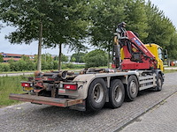 Vrachtwagen, scania, p450, 2017, met autolaadkraan, hmf 2120 en haakarmsysteem, hyva - afbeelding 36 van  39