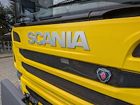 Vrachtwagen, scania, p450, 2017, met autolaadkraan, hmf 2120 en haakarmsysteem, hyva - afbeelding 39 van  39