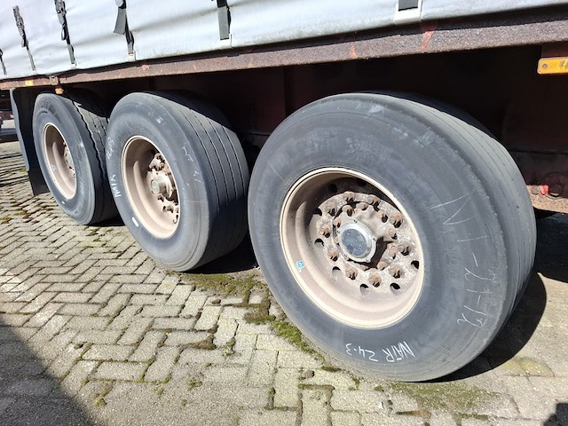 Vrachtwagen trailer van hool, 3b2014, bouwjaar 2002 - afbeelding 9 van  22
