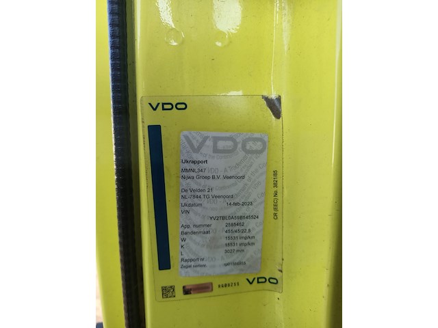 Vrachtwagen, volvo, fll 42, 2009, met veegopbouw, johnston - afbeelding 10 van  35