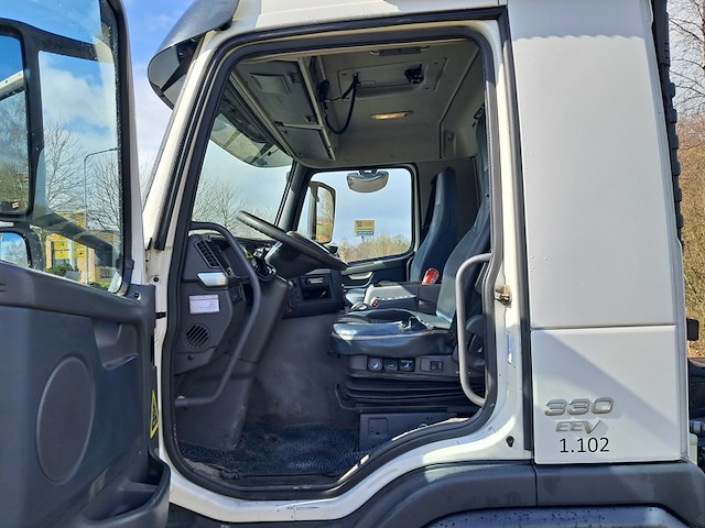 Vrachtwagen, volvo, fm 330 eev 6x2, 2011, met haakarmsysteem, hiab xr21s56s rw-dtla - afbeelding 33 van  58